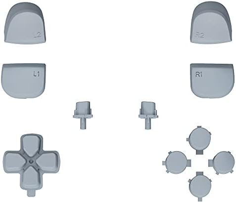 Kompletni komplet za kompletnu zamjenu kompatibilan s PS5 kontrolerom, BDM-010, D-Pad R1 L1 R2 L2 Okidači dijele opcije gumbi za lice