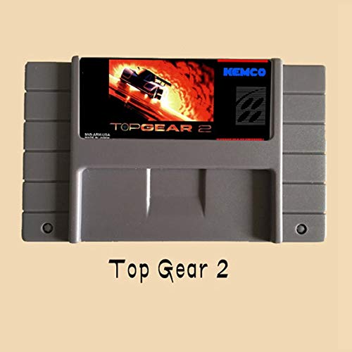 Romgame Top Gear 2 16 Big Big Grey Game Card za USA NTSC Game Player