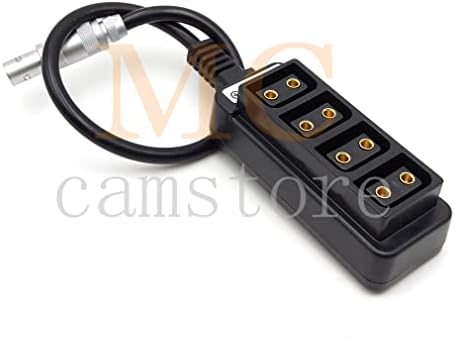 McCamstore 0S 4PIN do 4-Portona D-Tap Hub Sparitter, ženski p-tap d-tap hub adapter za razdjelnik za fotografiju snage