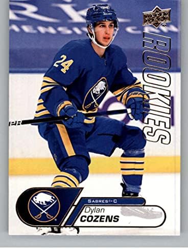 2020-21 Gornja paluba NHL Star Rookies Box Set 14 Dylan Cozens RC Rookie Buffalo Sabers NHL Hockey Base Trading Card