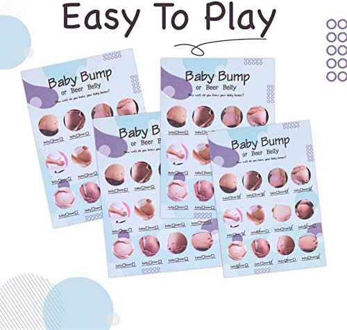 33 pivske trbuhe ili trudnice igračke igre-funny za bebe tuširanje za dječaka ili djevojčicu ， slatka plava rodna neutralna zaliha