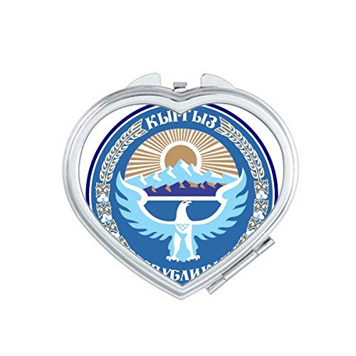 Kirgizavi Asia National Emblem ogledalo Veliko povećavanje prijenosnog ručnog džepa
