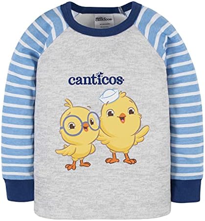 Canticos unisex-baby četverodijelni snug fit pamuk pidžama