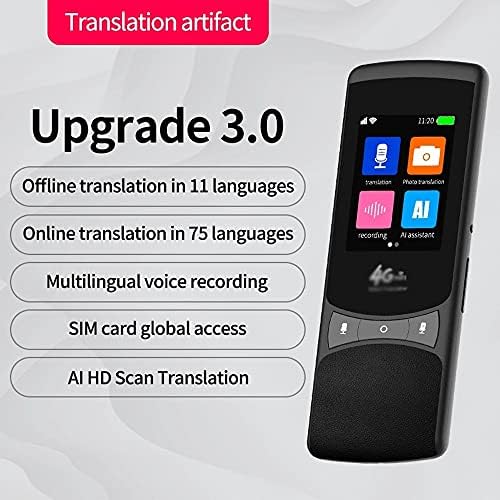 2,4-inčni zaslon osjetljiv na dodir podržava izvanmrežni prijenosni višejezični prijevod