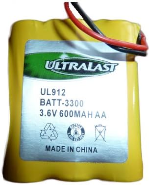 Ultralast baterija za zamjenu bežičnog telefona, kompatibilna s vtech vt66-9122 bežična baterija telefona ni-cd 3 aa w/jst, 3,6 volt,