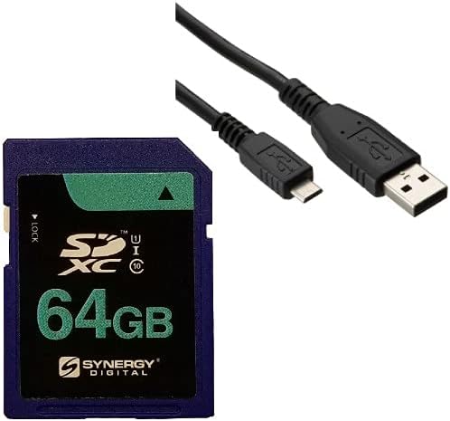 Pribor kompatibilan sa Synergy Digital, radi sa Sony HDR-CX675 Full HD Camcorder uključuje: USBM USB kabel, SY-SD64GB memorijska kartica