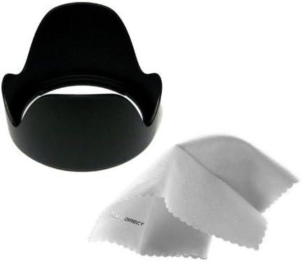 Pro digitalna leća kapuljača za Fuji X-T20 + NW izravna krpa za čišćenje mikrovlakana.
