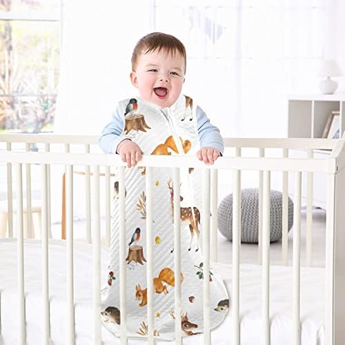 VVFelixl Slatka kolekcija Woodland Baby nosive pokrivača, vreća za spavanje prijelaza za novorođenčad, vreća za spavanje za novorođenčad,