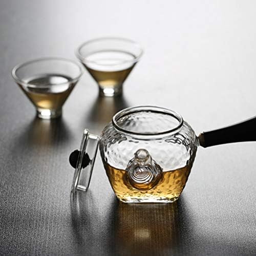 Doitool stakleni vrč kineski čaj od čajnog čajnika čajnik čajnik čajnik cvjetanje i labav aparat za čaj od lišća za kućnu kuhinju čaj