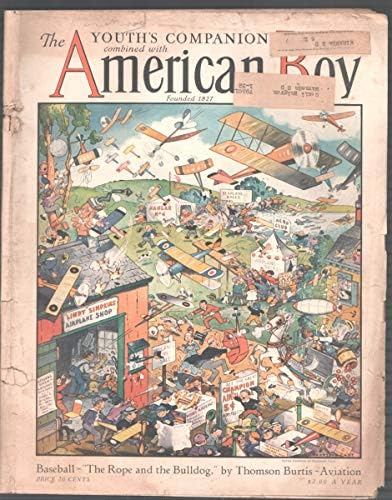 Američki dječak-6/1930-Naslovnica Harrison Cadie-Thomson Bertis-Pulp Fiction-oe