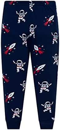 Mali dječački svemirski pidžama Set pamučni dinosaur za spavanje dugih rukava PJS 3-7T
