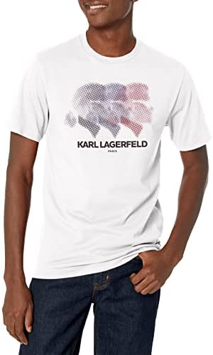 Karl Lagerfeld Paris muški posada Kratki rukav kratki rukav majica