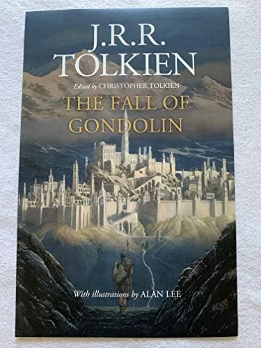 Pad gondolin 11 x17 originalni promo plakat NYCC 2019 J.R.R. Tolkien