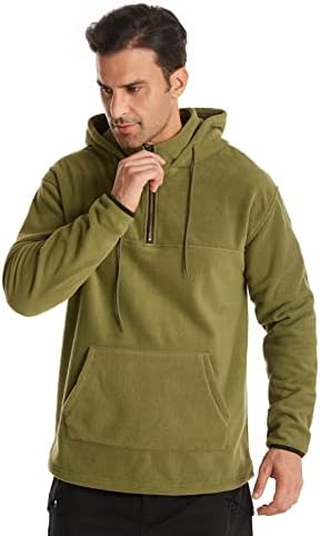Muški zimski ležerni gornji džemperi Čvrsta boja dugih dukseva za muškarce koje se mogu nositi s gamašama