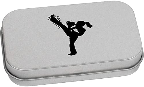 Azeeda 'kick bokser' metalna zglobna tiskanica limenka / kutija za odlaganje