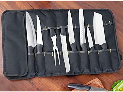 Kuharska torba za noževe s 22 utora, kuharska torba za noževe