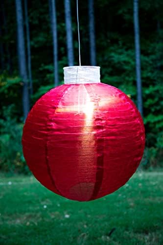 Elf Logic - 21 Veliki božićni ukras na otvorenom koji se svijetli. Sklopni svjetlosni kuglica - Savršeni zatvoreni ili vanjski odmor.