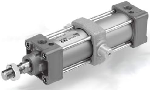 SMC MB Zračni cilindar šipke - provrt od 50 mm, 100 mm hod, 20 mm šipka, M18x1.5 muški navoj, pojedinačna šipka, trunnion, montaža