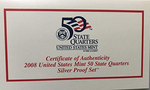 Silver Proot Set za srebrni dokaz iz 2008. godine dolazi u ambalažu s američkog dokaza o metvini