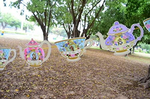 Alice in the Wonderland Viseći čajnik i čaša čaša za bunging za ludo hatter čaj