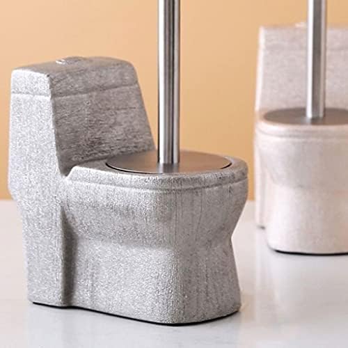 Toaletna četkica keramička ručna toaletna četkica, četkica za toalet od nehrđajućeg čelika s dugim ručicom, kreativni toaletni dizajn