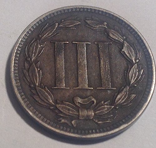 1868. p tri cent nikl od tri centa vrlo fino