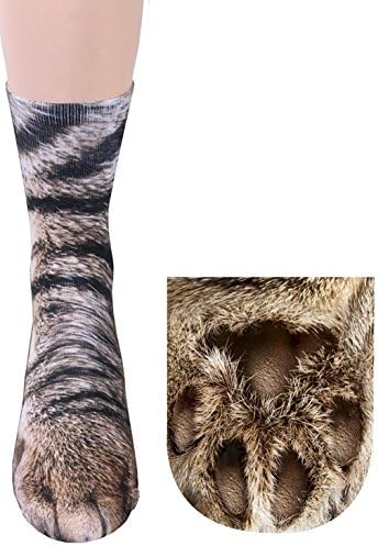 Čarape sa životinjskim šapama-smiješne čarape za životinje od 3 do 9 novih čarapa pokloni s gagged u ustima