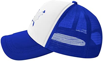 Izrael Američka zastava SAD-a muška ženska bejzbolska kapa modni šešir za sunčanje ležerni ljetni šeširi kapa za golf kamiondžija Crna