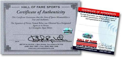 Monte Irvine potpisao je razglednicu s autogramom Kuće slavnih u ame-u s izrezanim potpisima ame - a