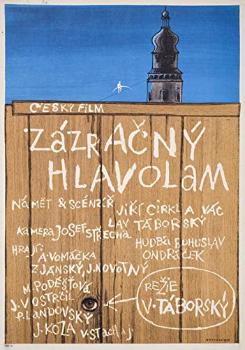 Čudesna zagonetka 1968. Češki plakat A3