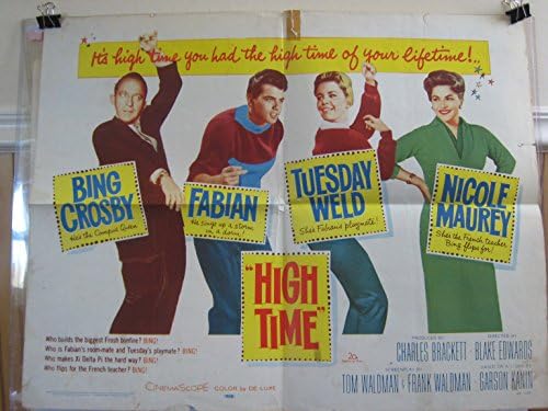 High Time-Bing Crosby-Fabian-Tuesday Weld-1/2 list '60 g/vg