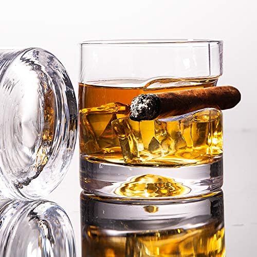 Klasična čaša za viski od 11 unci, za burbon, viski, koktel, irski viski, set od 2