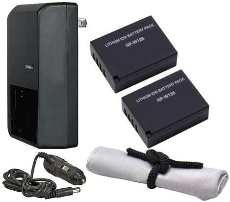 'Inteligentne' baterije kompatibilne s Fujifilm X-T1 + AC/DC punjač za putovanja
