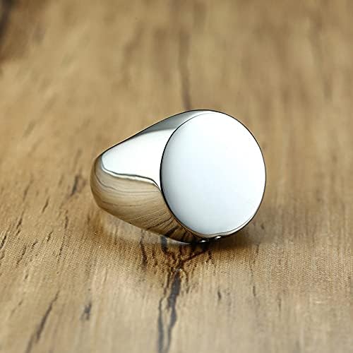 Kremacija od nehrđajućeg čelika Urn prstenovi pepela u prsten nakit s kompletom za punjenje za muškarce za kućne ljubimce 11 srebra,