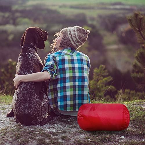 Vegapop crvena vreća za spavanje za pse za ekstra velike ili velike pse s vrećicom za odlaganje- prijenosna topla vodootporna pokrivač