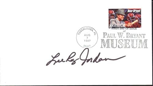 Lee Roi Jordan potpisao je / potpisao naslovnicu prvog dana 1997. godine, Alabama, 151458-potpisi s Fakulteta