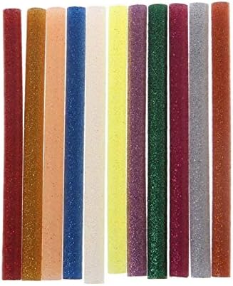 Alat za popravak 11pcs Glitter vruće taline ljepljive štapiće za zanatske pločice za zanatske pločice legura legura igračka umjetnički