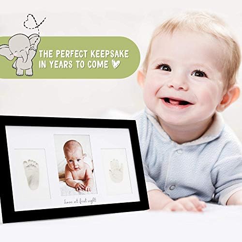 Keababies dječji otisci paket foto okvira - Okviri za slike za novorođenče, dječake, djevojčice, savršeni poklon za bebe