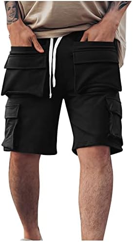Runnings Cargo Mens labav jesenski kaiš podijeljena boja plus veličina ravna noga ugodna prozračna hlača mužjaka