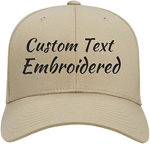 Prilagođeni šešir izvezeni dizajn bejzbol kapice vaš vlastiti tata hatspersonalizirani tekst podesiv na otvorenom