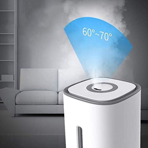 5 - - ovlaživač zraka s dodatkom vode kućni nijemi ventilator tornja za spavaću sobu inteligentni pod s konstantnom vlagom bijeli 68