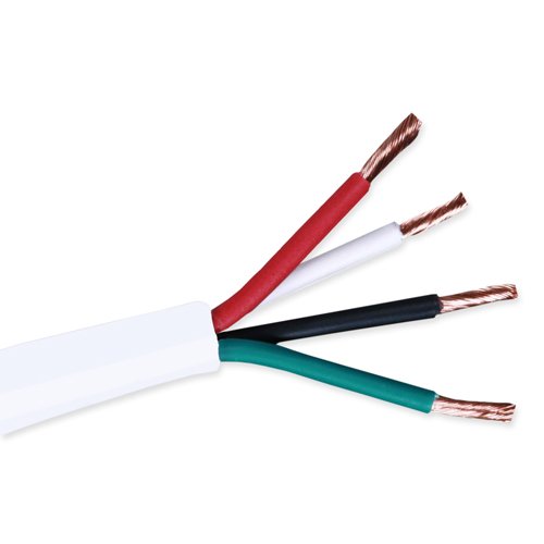 FPC 18/4 nasukani kabel vodiča 100ft žica za upravljanje pristupom Upravljanje alarmom neobjavljene žice sigurnosne provale od 18 mjerača