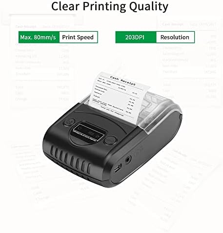 Mini prijenosni 58 mm bt toplinski printerski pisač osobni račun za mobilni pos pisač podrška za esc/pos ispis naredba