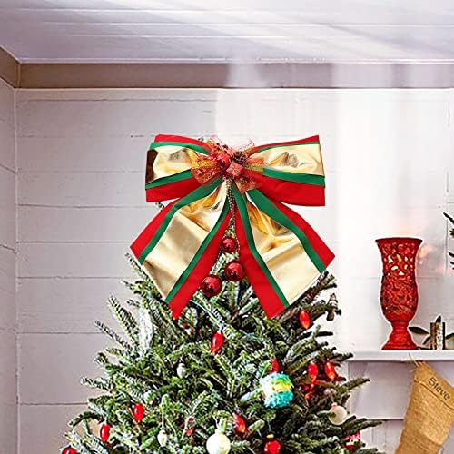 Božićni veliki hotelska scena Izgled ukrasa privjesak privjesak za božićno drvce Big Bow poklon posebni događaj haljine žene