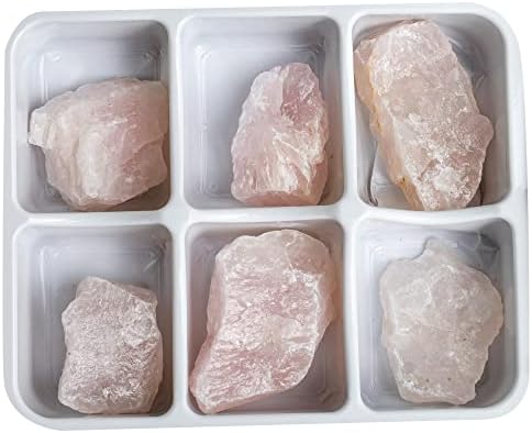 Rock Paradise Healing Crystal Box - Set za iscjeljenje kamenja - prirodni kristalni poklon set za zahvalnost i zahvalnost - Sirovi