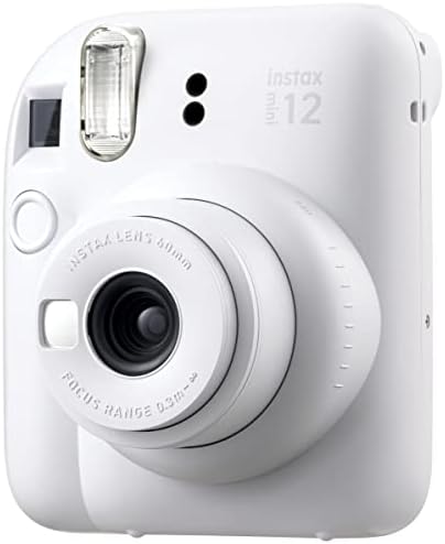 Fotoaparat za trenutni ispis 12 + film za trenutni ispis u jednom paketu-10 otisaka + zaštitna futrola-bijela + foto album - Bijela