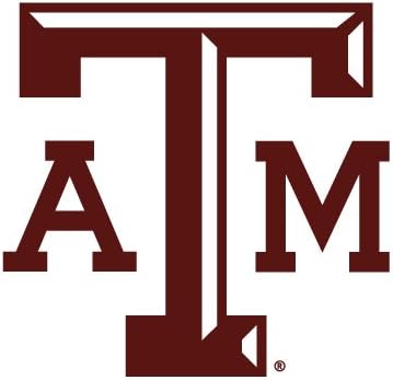 Texas A & M Aggies ATM Blok Logo Clear vinil naljepnica naljepnica za automobile ATM TAM