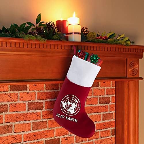 Božićna čarapa božićna čarapa Vise čarape tiskati božićno drveće ukrasi kamina kamin