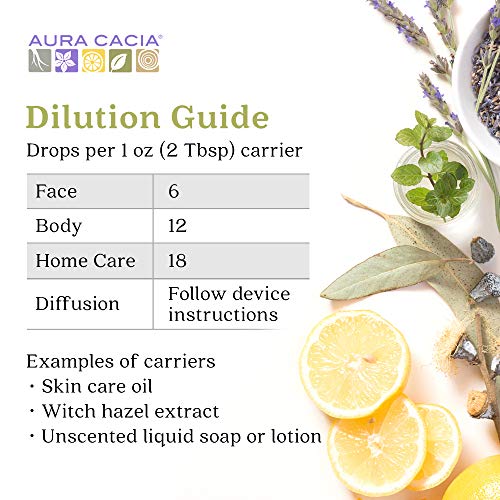 Aura Cacia čisto esencijalno ulje lavande | čista terapeutski stupanj | 15 ml u kutiji | Lavandula angustifolia