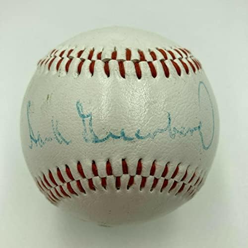 Hank Greenberg Single potpisan autogramirani bejzbol s JSA CoA - Autografirani bejzbol